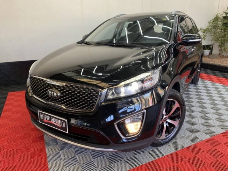 KIA MOTORS - SORENTO - 2016/2016 - Preta - R$ 116.000,00