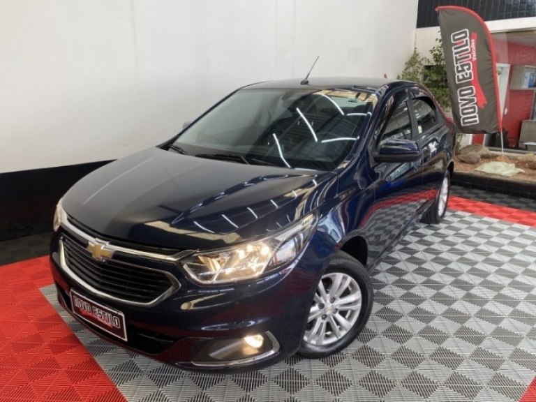 CHEVROLET - COBALT - 2018/2019 - Azul - R$ 62.000,00