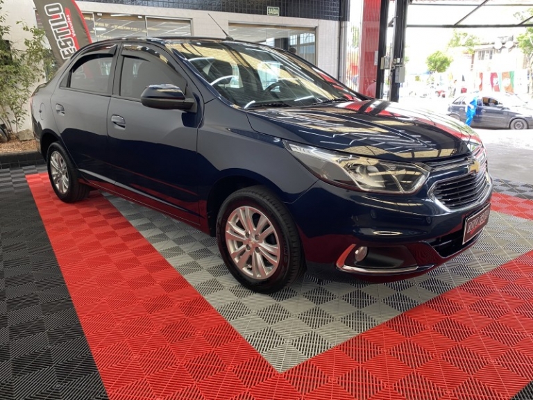 CHEVROLET - COBALT - 2018/2019 - Azul - R$ 62.000,00