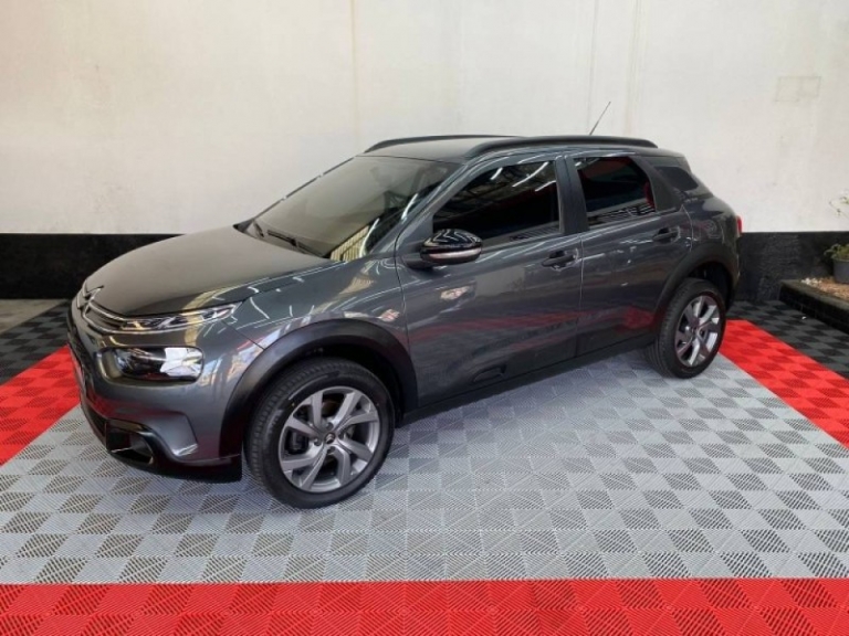 CITROËN - C4 CACTUS - 2021/2022 - Cinza - R$ 82.900,00