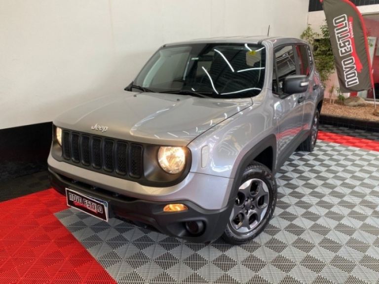 JEEP - RENEGADE - 2019/2020 - Prata - R$ 82.000,00