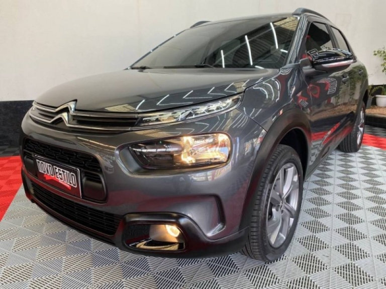 CITROËN - C4 CACTUS - 2021/2022 - Cinza - R$ 82.900,00