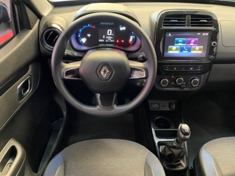 RENAULT - KWID - 2023/2024 - Branca - R$ 63.000,00