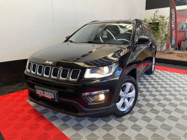 JEEP - COMPASS - 2018/2018 - Preta - R$ 92.900,00