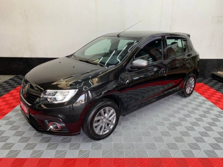 RENAULT - SANDERO - 2021/2022 - Preta - R$ 66.900,00