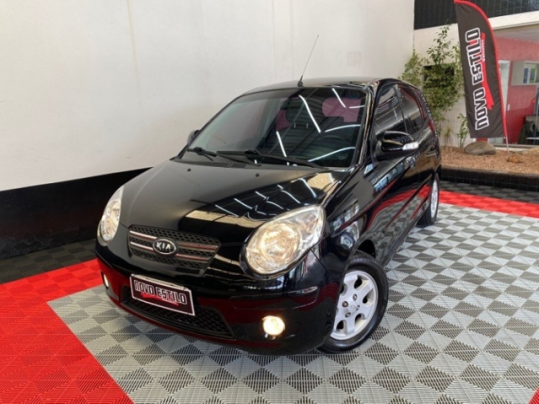 KIA MOTORS - PICANTO - 2009/2010 - Preta - R$ 34.000,00